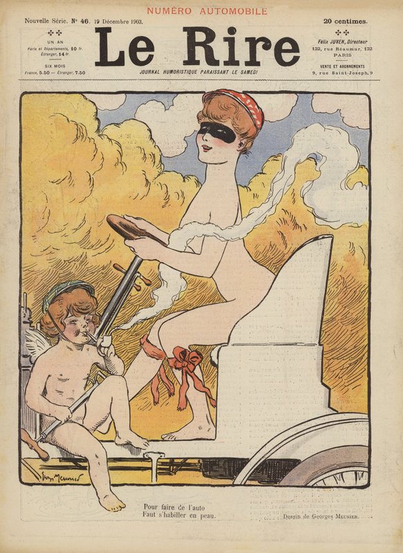 Le Rire için İllüstrasyon by Georges Meunier