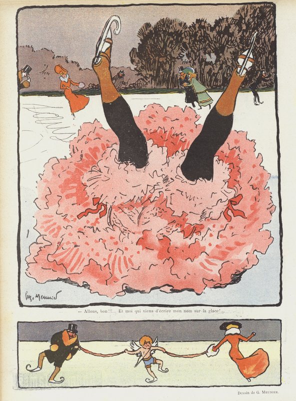 Le Rire için İllüstrasyon by Georges Meunier