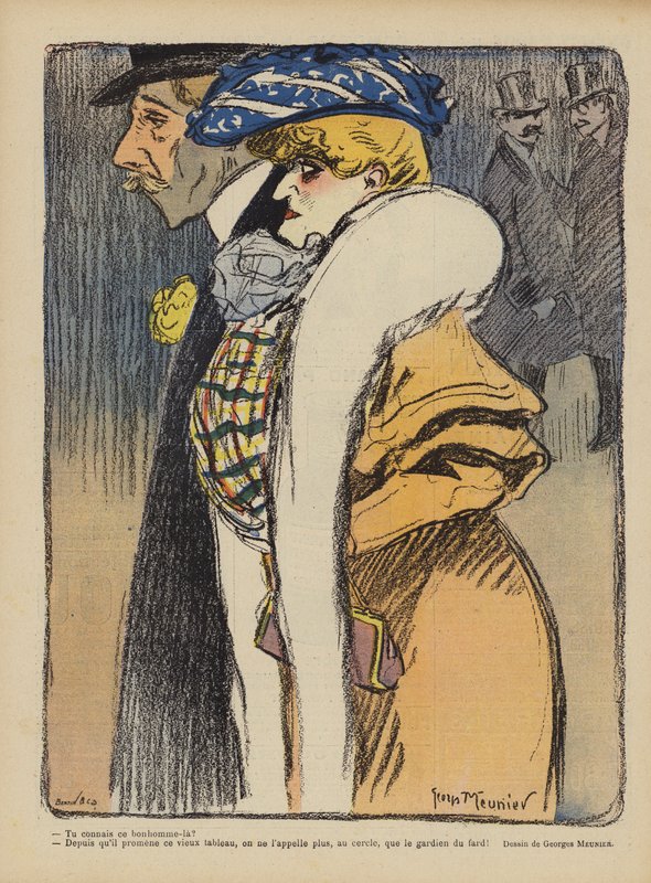 Le Rire için İllüstrasyon by Georges Meunier