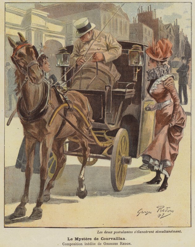 Courvillan'ın Gizemi (renkli taş) by Georges Redon