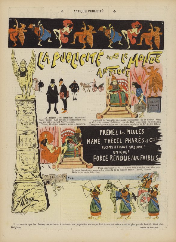 Le Rire için İllüstrasyon by Georges d 1878 1937 Ostoya
