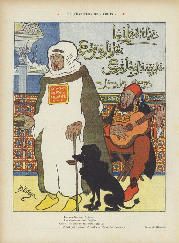 Devrik Fas Sultanı Abdülaziz ve Osmanlı Padişahı II. Abdülhamid
