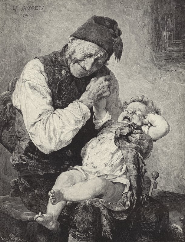 yaramaz çocuk oyma by Georgios Jakobides