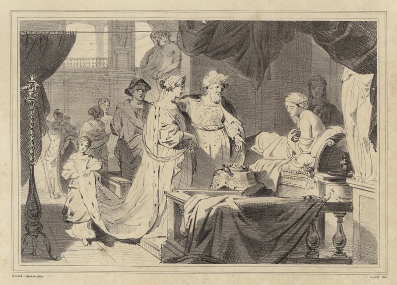 Antiochus ve Stratonike by Gerard de Lairesse