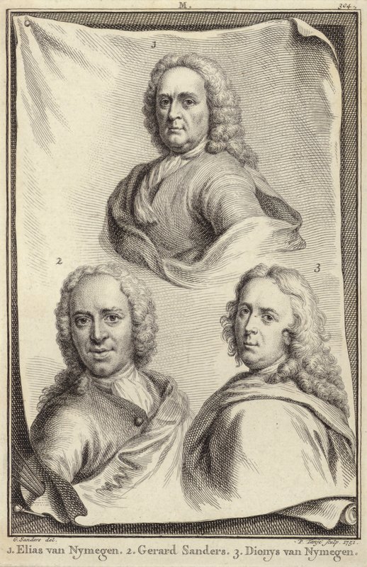 Elias van Nijmegen, Gerard Sanders ve Dionys van Nijmegen