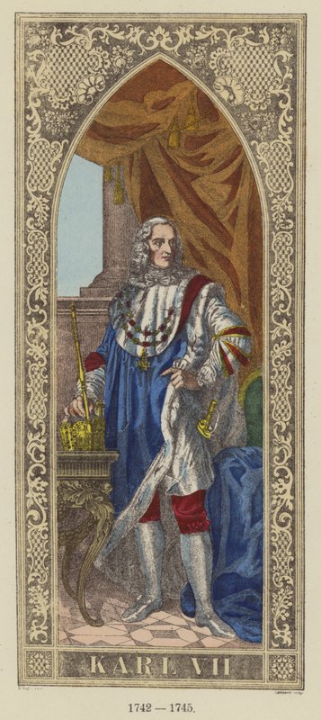 Karl VII, 1742-1745 by German School