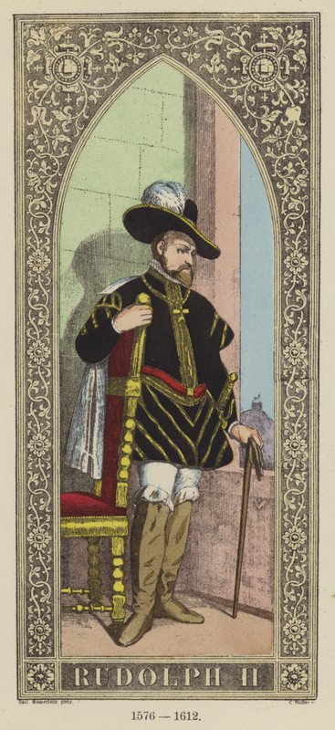 Rudolf II, 1576-1612 by German School