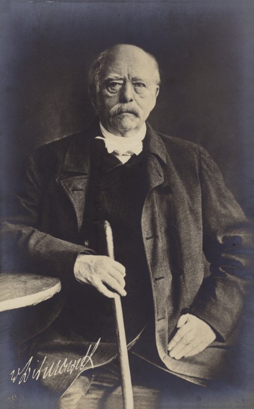 Otto von Bismarck (b/w fotoğraf) by German Photographer