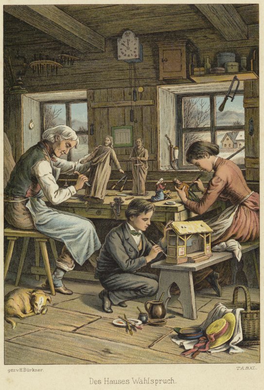 Bir zanaatkar atölyesi by German School