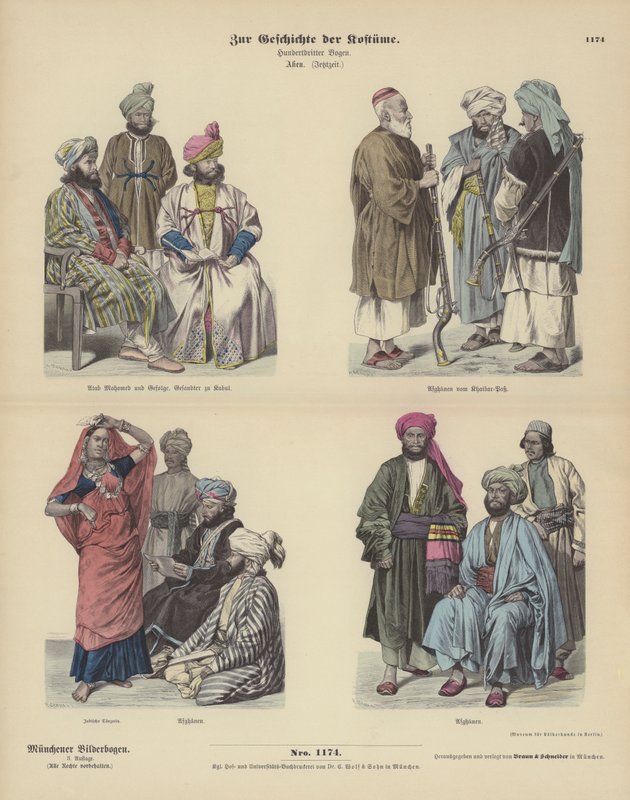 Afgan kostümleri by German School