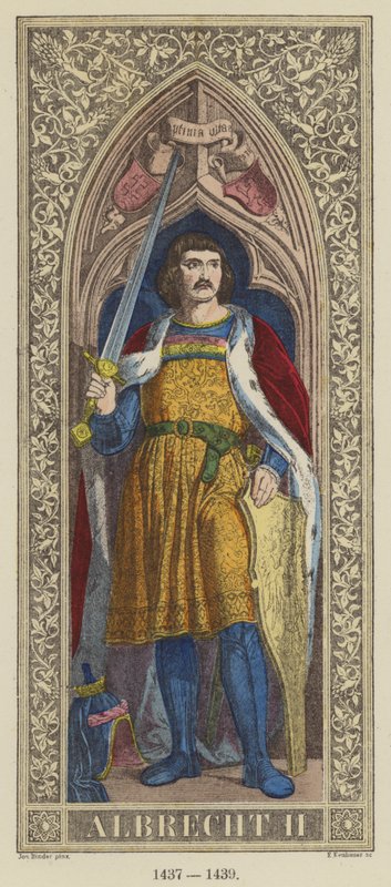 Albrecht II by German School