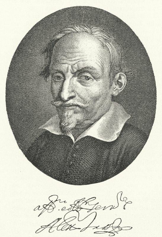 Alessandro Tassoni, İtalyan şair ve yazar (gravür) by German School