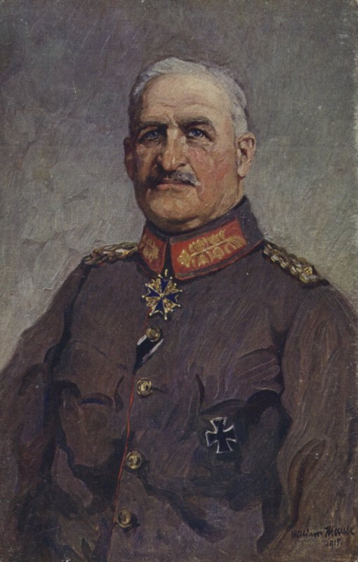 Alexander von Linsingen, Alman general by German School