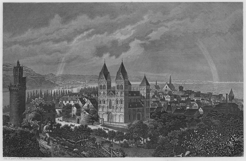 Andernach (gravür) by German School