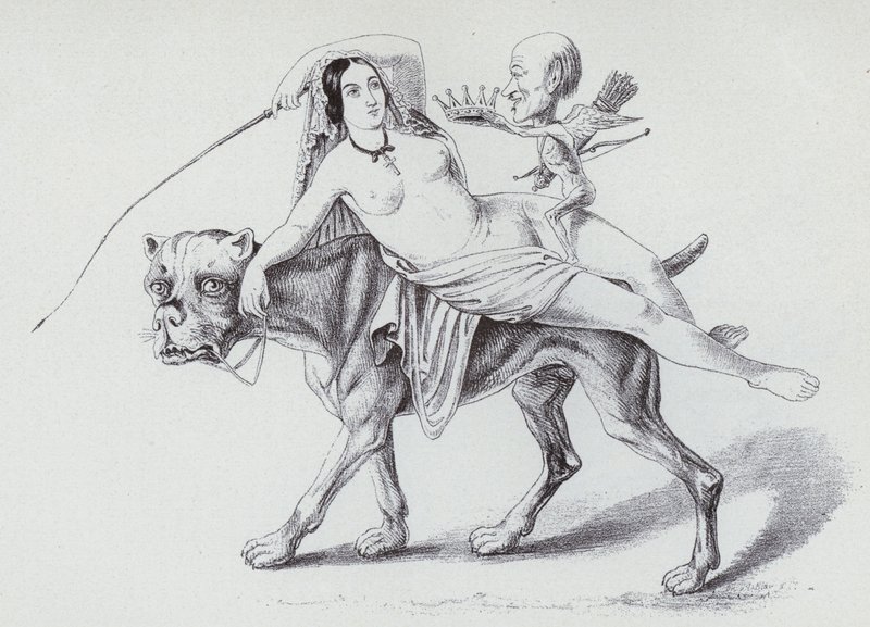 Bor üzerinde Ariadne (lito) by German School