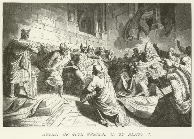 Henry V tarafından Papa Paschal II