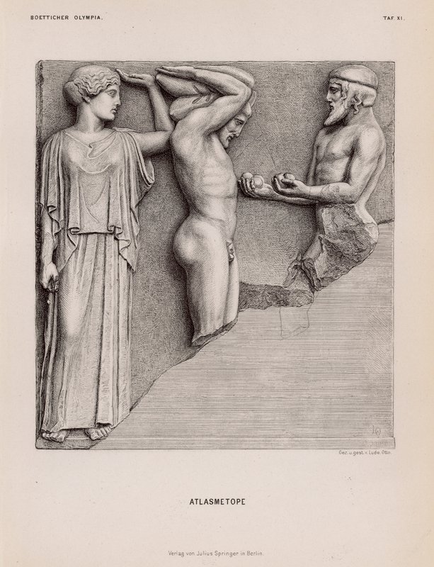 Atlas, Herakles