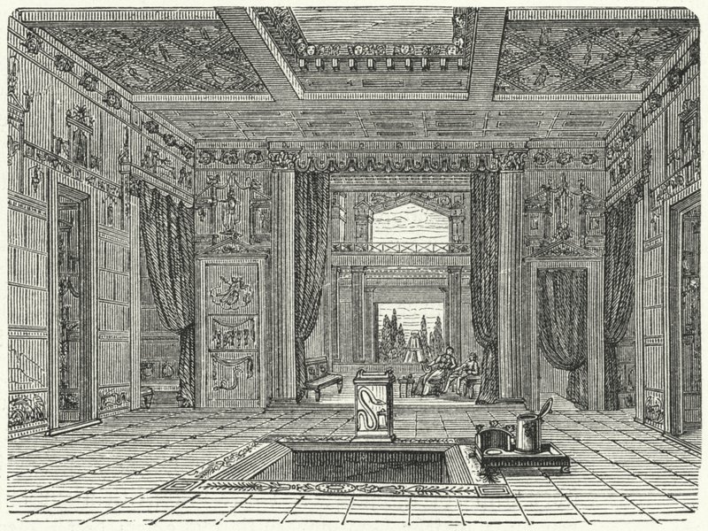 Casa di Sallusti, Roma