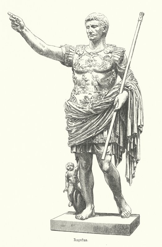 Augustus, Roma imparatoru by German School
