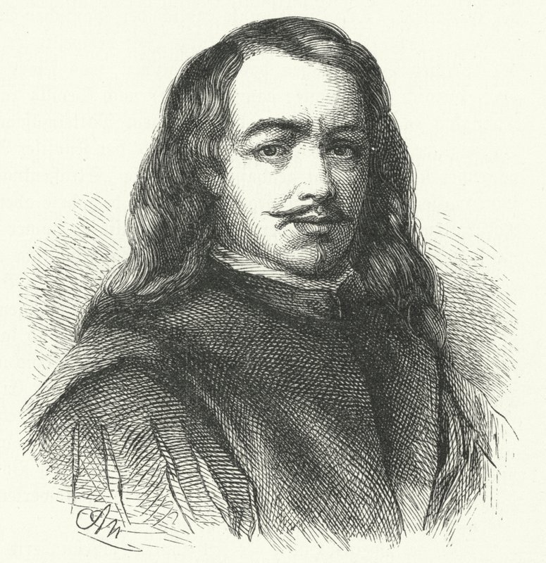 Bartolome Esteban Murillo, İspanyol Barok sanatçısı (gravür) by German School