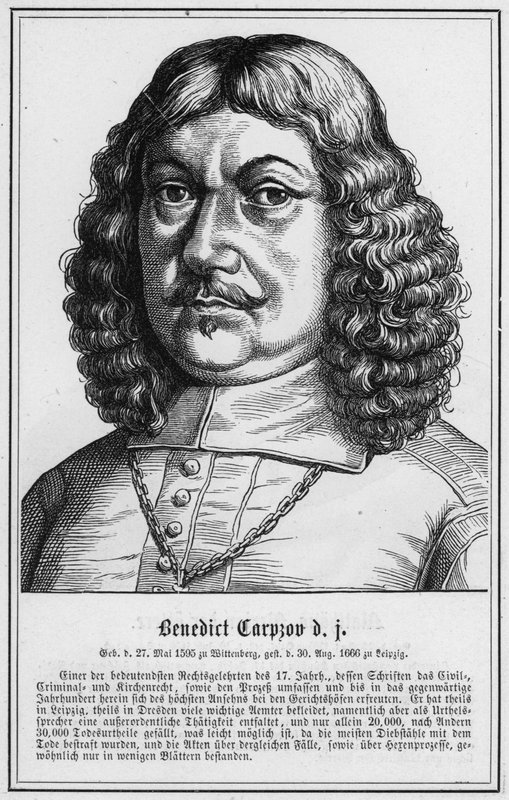 Benedict Carpzov d ı (gravür) by German School