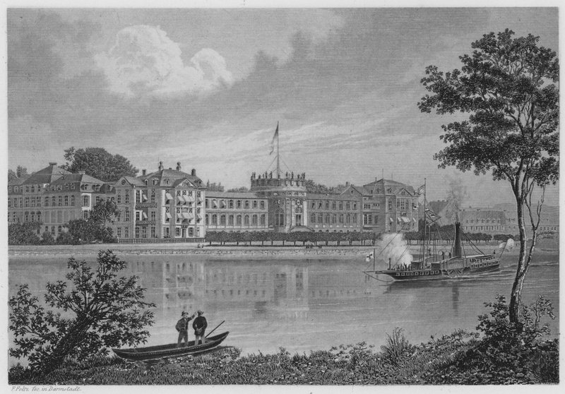 Biebrich (gravür) by German School