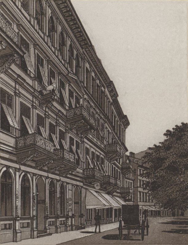Cafe Elefant, Eski Çayır (taş) by German School