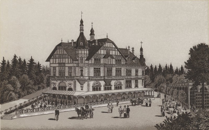Cafe Jagerhaus (lito) by German School