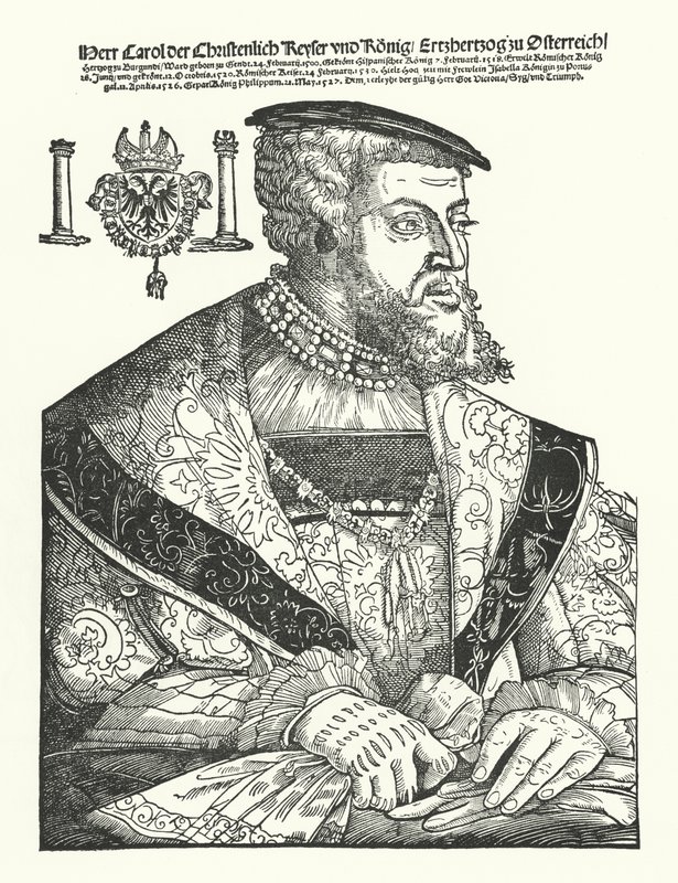 Charles V, Kutsal Roma İmparatoru by German School