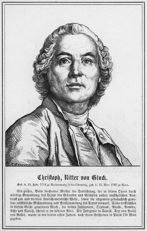 Christopher, Cluck Şövalyesi (gravür) by German School