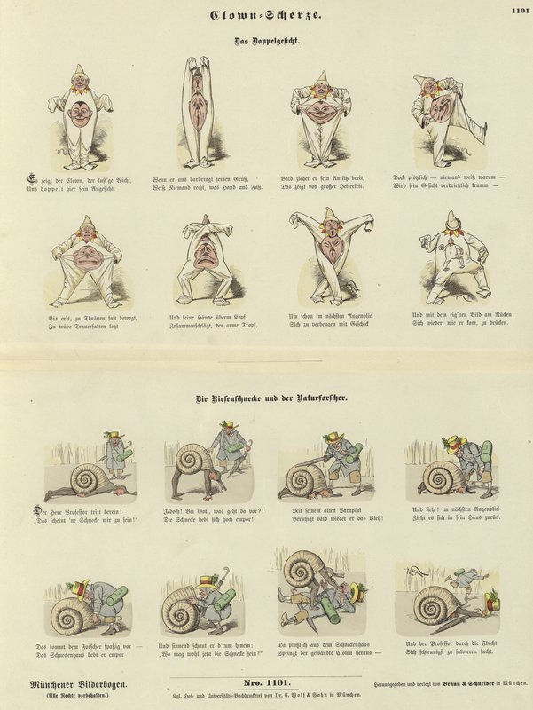 Palyaço Şakaları by German School