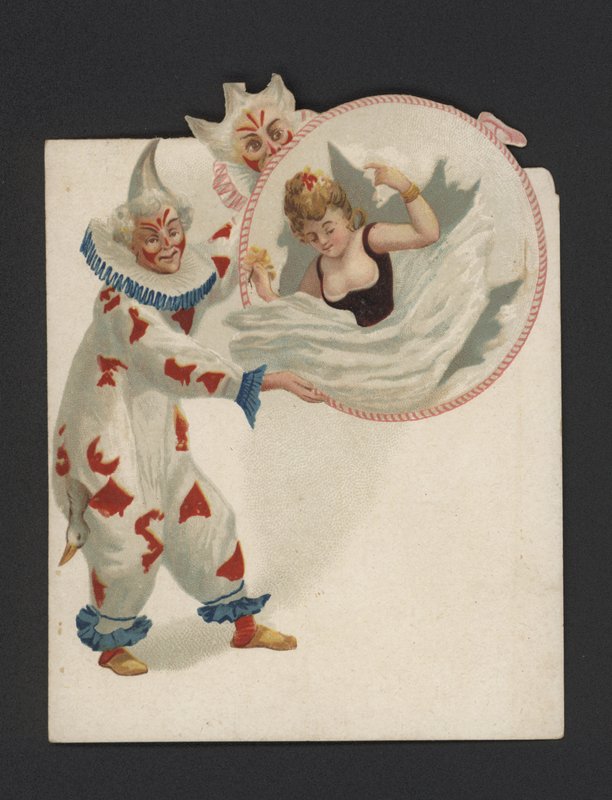 Palyaçolar (kromolitho) by German School