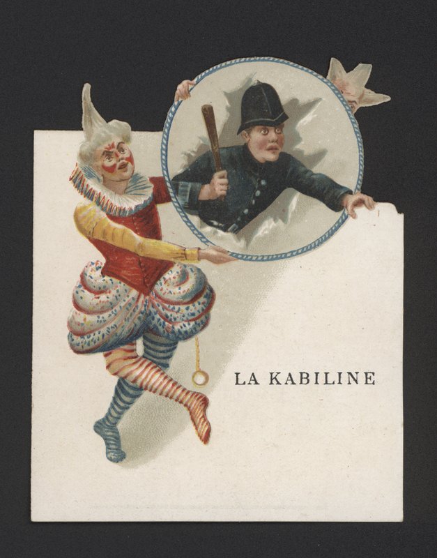 Palyaçolar (kromolitho) by German School