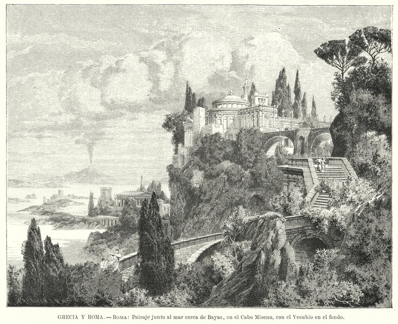 Antik Roma kenti Baiae, Cape Miseno