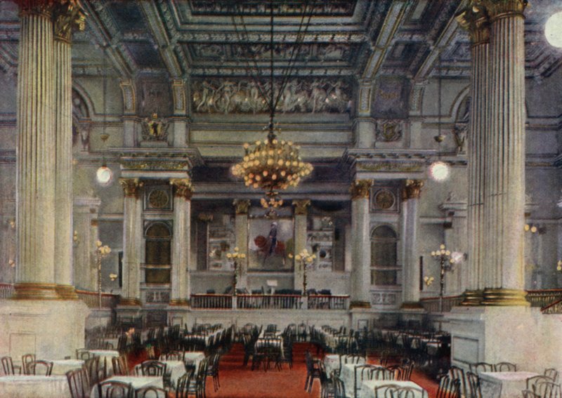 Konser salonu, Berlin Zooloji Bahçesi, Almanya (renkli taş) by German School