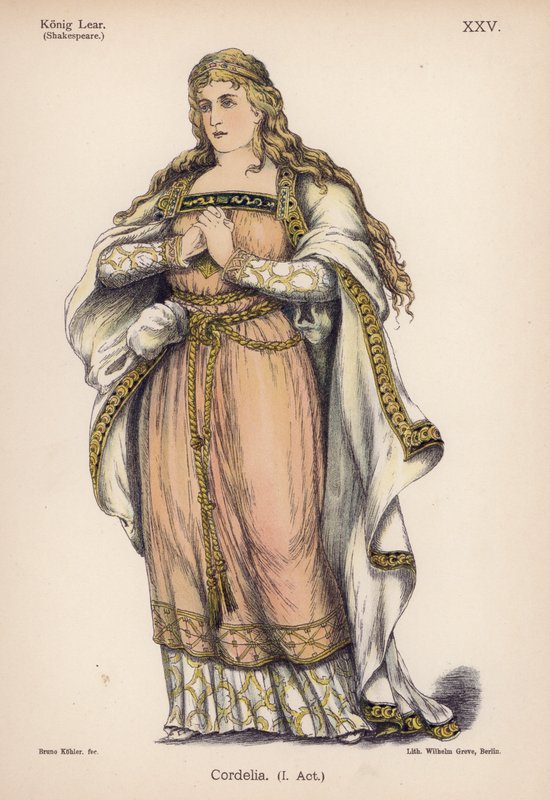 Cordelia, Shakespeare