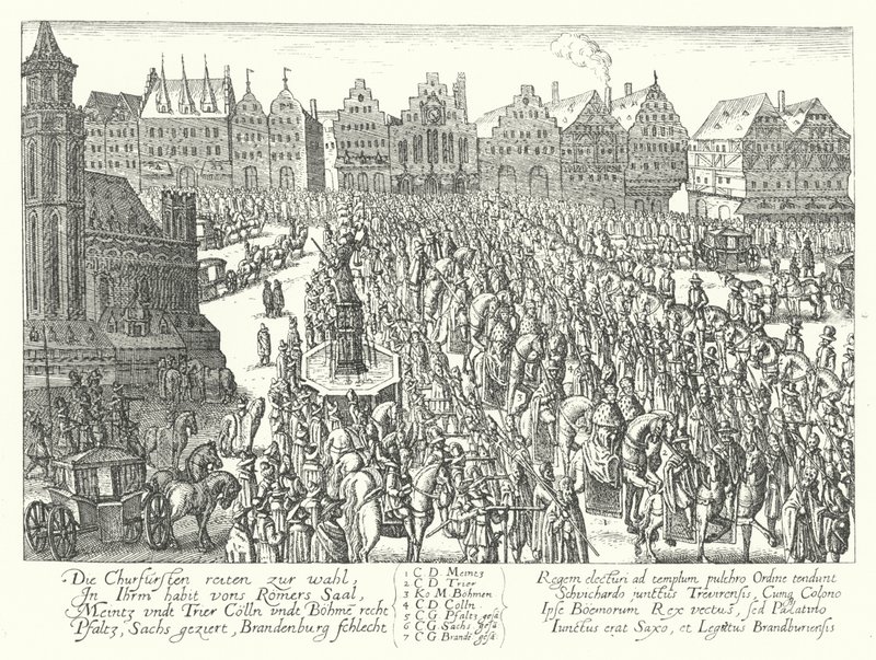 Kutsal Roma İmparatoru Ferdinand II, Frankfurt