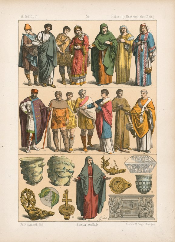 Kostüm. by German School