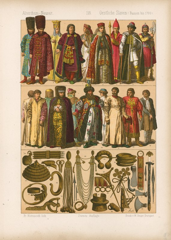 Kostüm. by German School