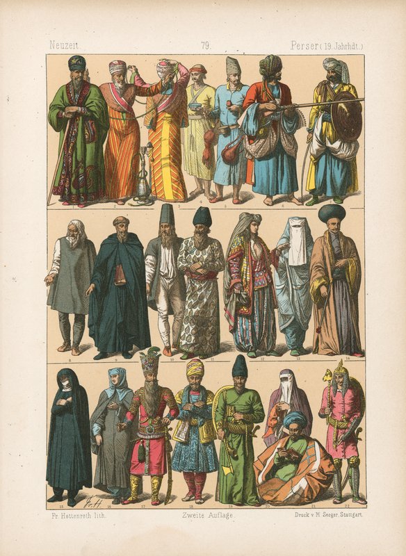 Kostüm. by German School