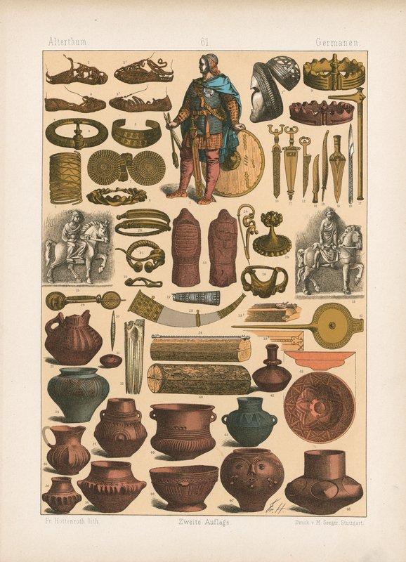 Kostüm. by German School