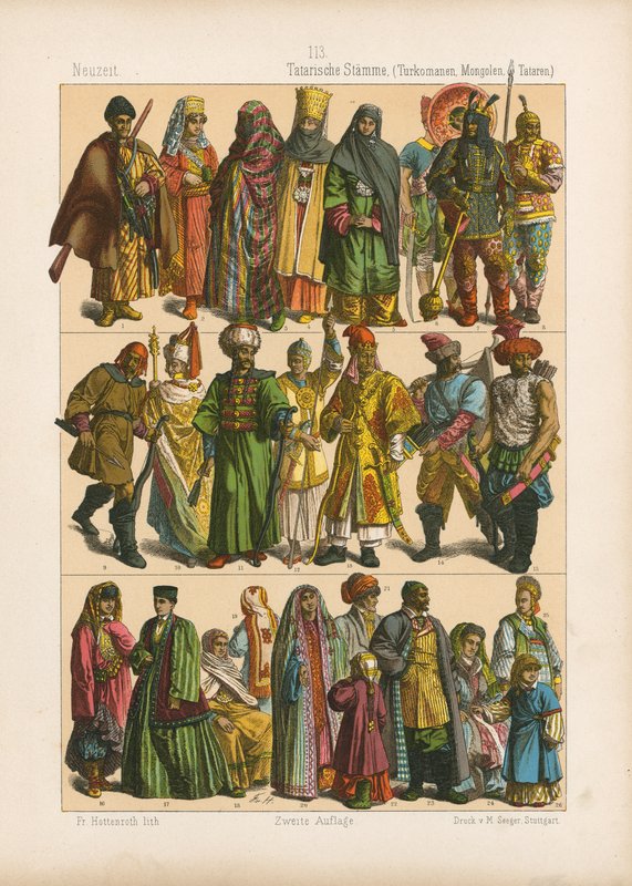 Kostüm. by German School