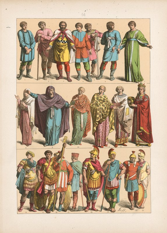 Kostüm. by German School