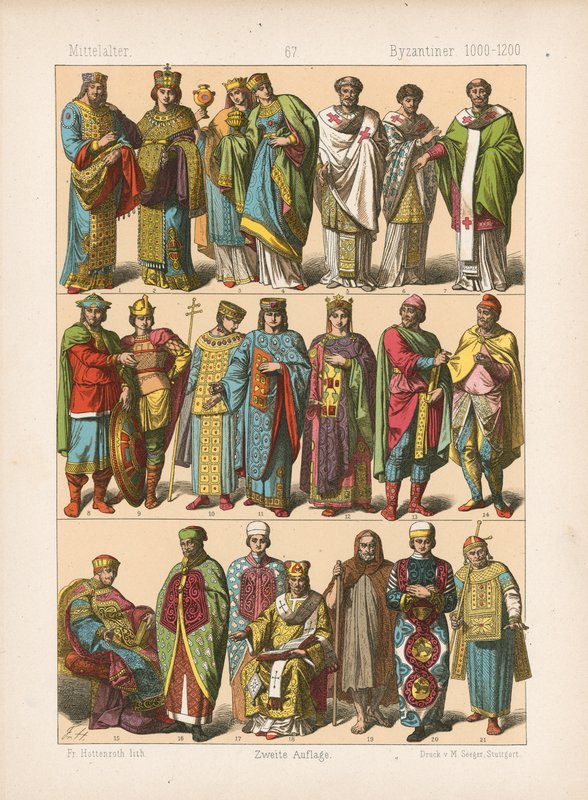 Kostüm. by German School