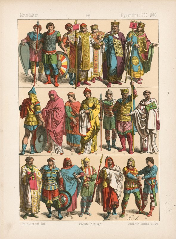 Kostüm. by German School