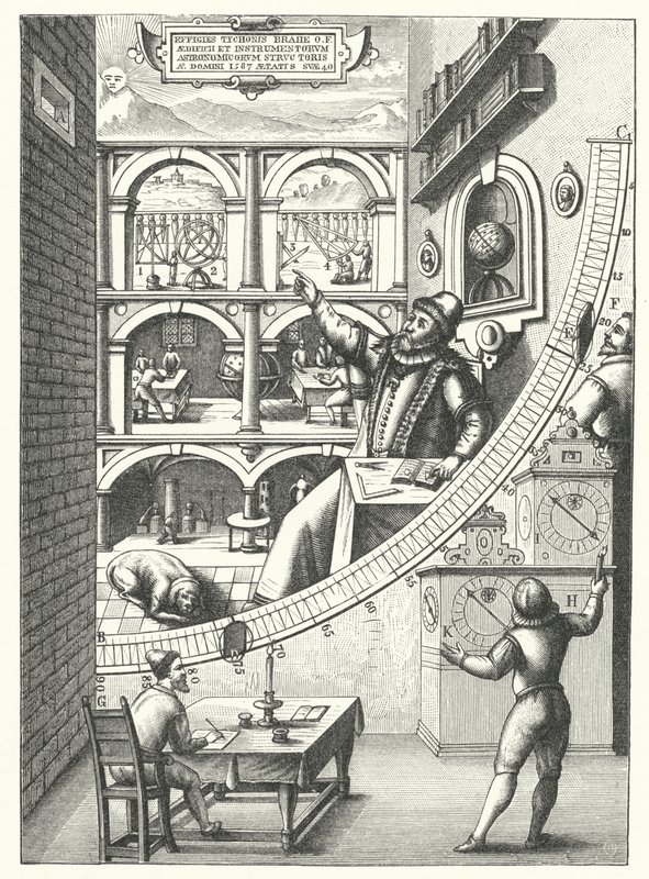 Danimarkalı gökbilimci Tycho Brahe