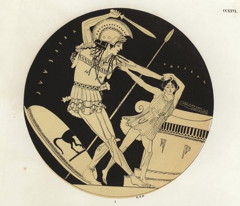 Troilus'un Ölümü by German School