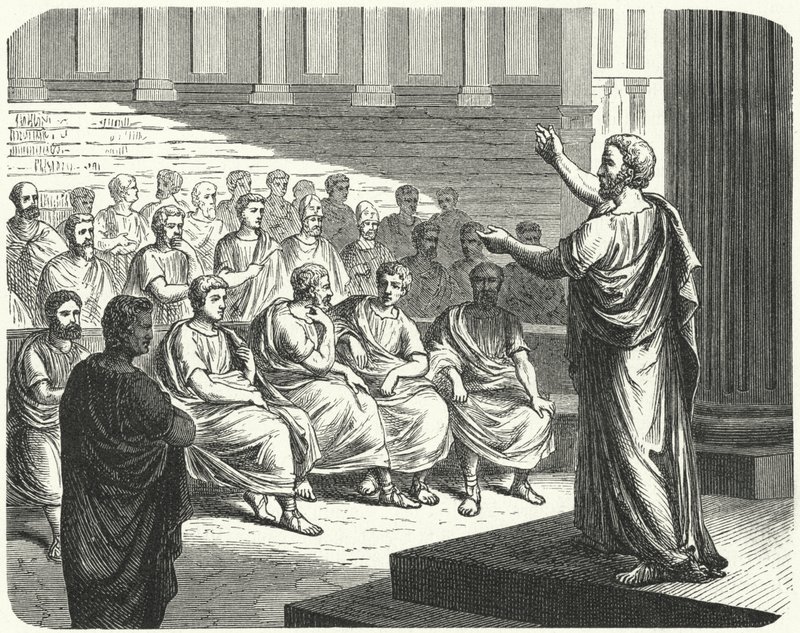Demosthenes, Makedon II. Philip
