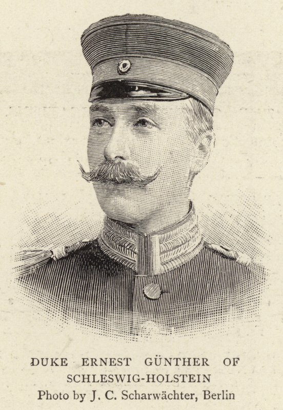 Schleswig-Holstein Dükü Ernest Gunther by German School