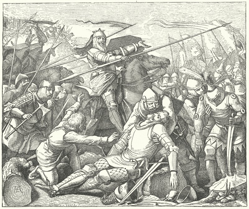 Eberhard II, Württemberg Kontu, Doffingen Savaşı